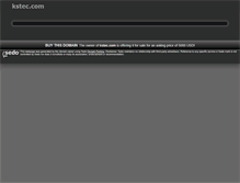 Tablet Screenshot of kstec.com